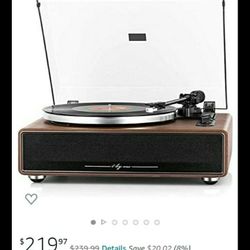 High Fidelity Belt Drive Turntable System