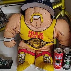 Vintage Hulk Hogan Plush Wrestler