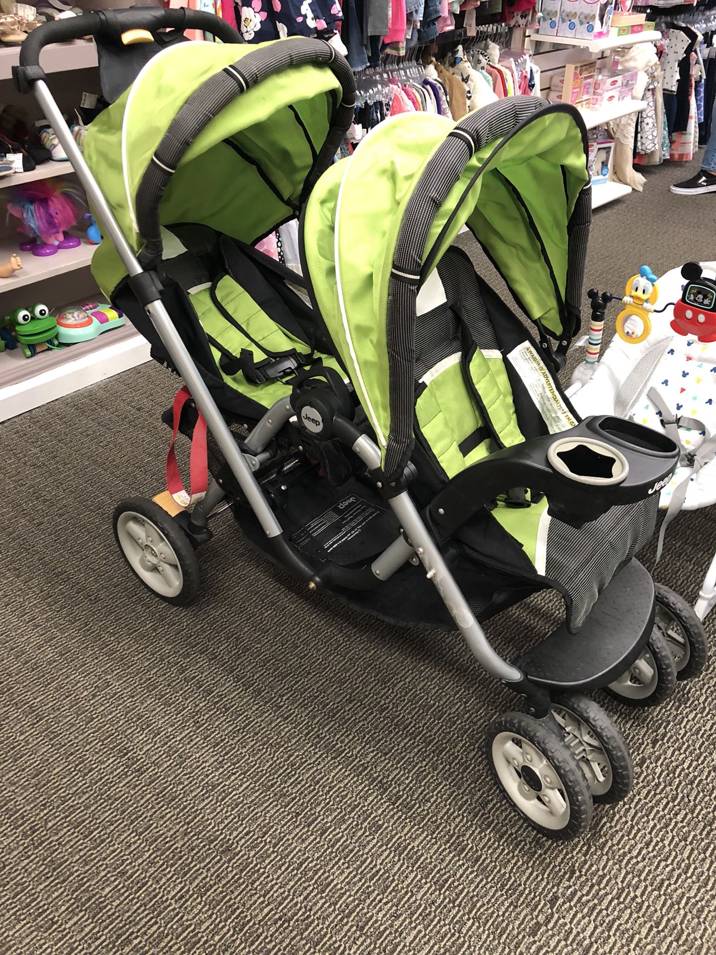 Jeep double stroller