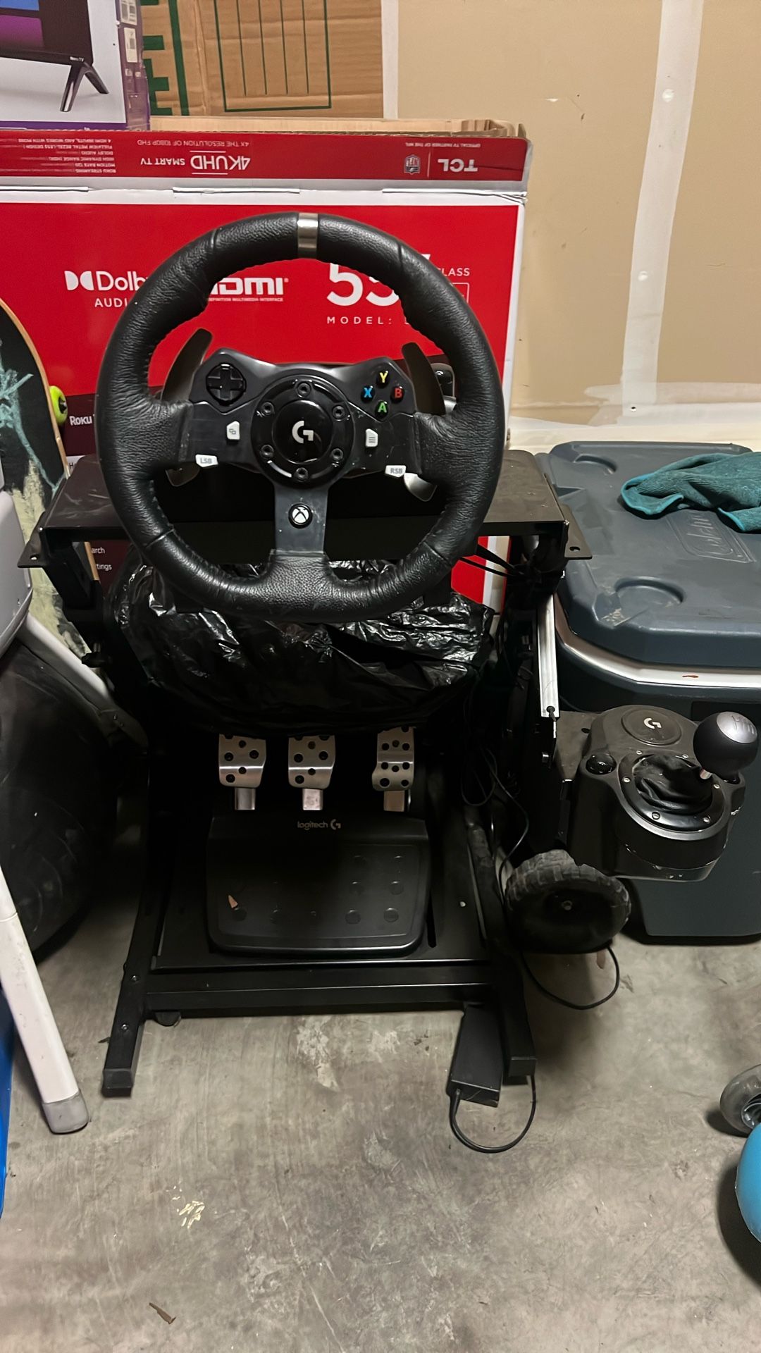 Steering Wheel For Xbox Or Ps
