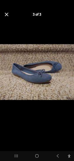 New Women's Size 7 Shoes [Retail $40] Soft Blue Flats