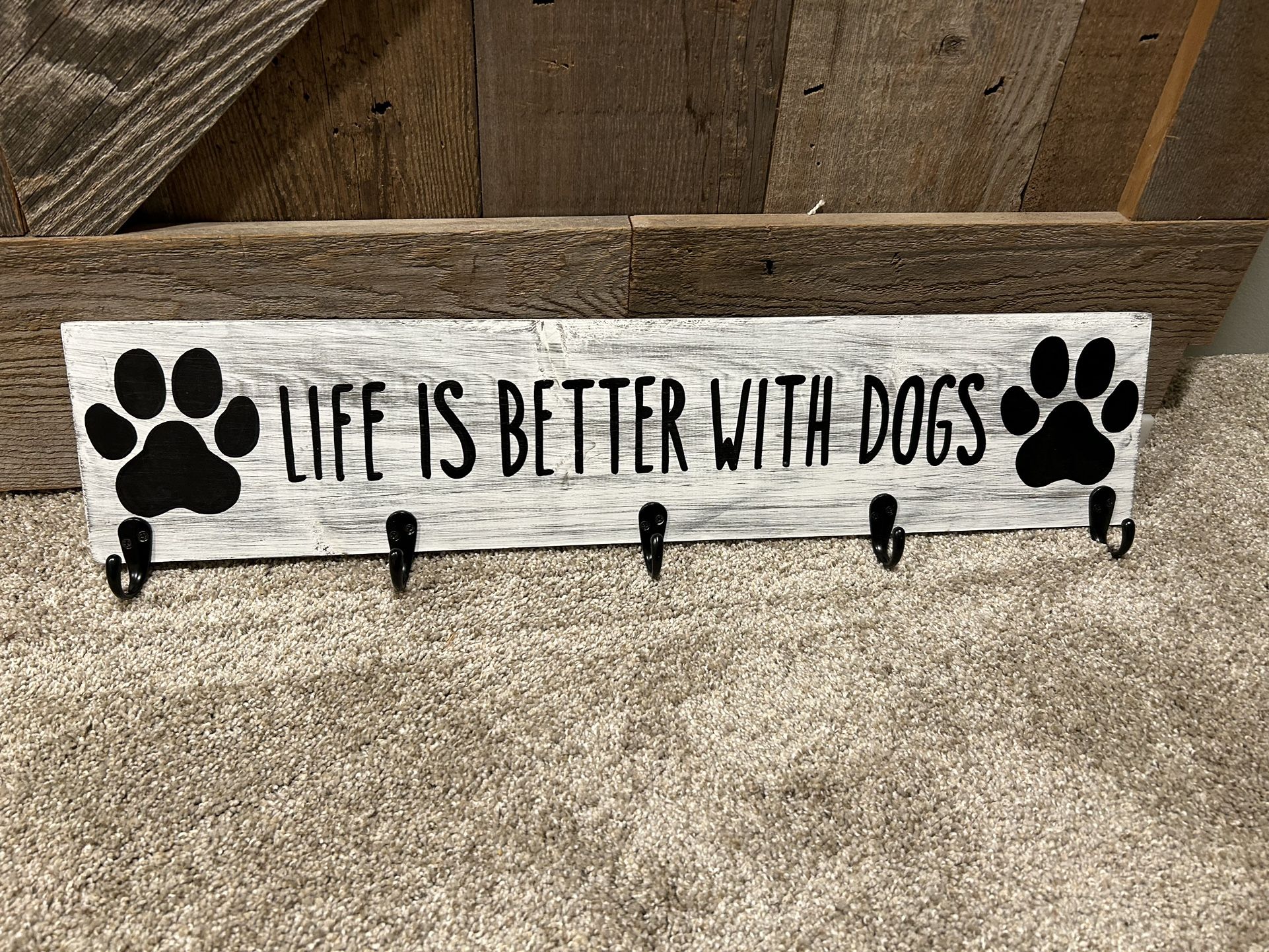 Leash And Coat Rack