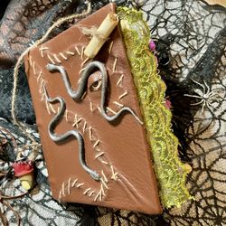 Hocus Pokus Leather Bound Junk Journal 