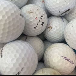 50 Random Golf Balls 