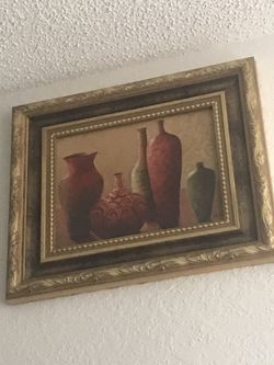 Pictures in great condition $10 for little pictures $30 for big pictures they are in great condition very heavy duty and will go with any decorations