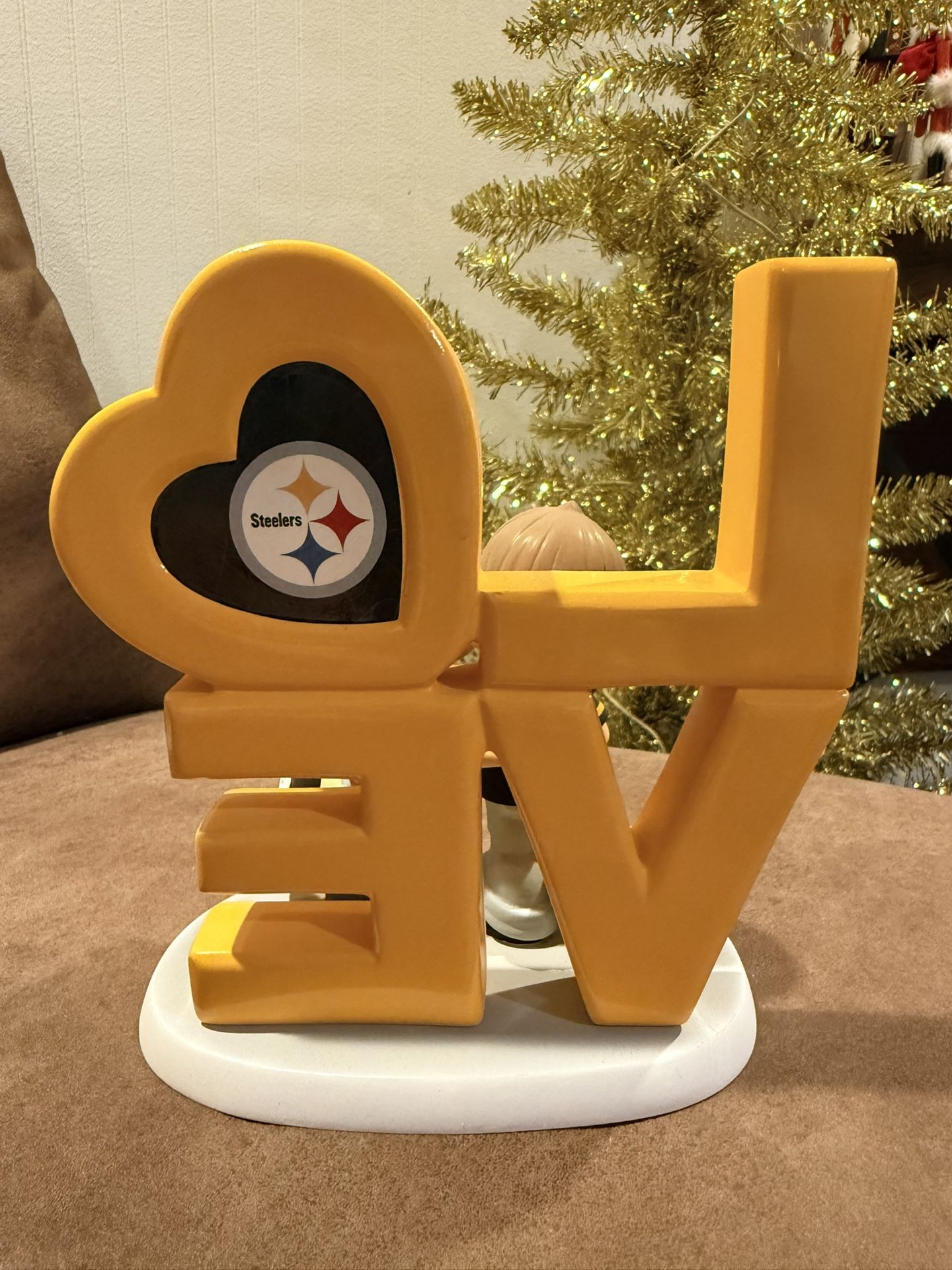 Precious Moments Steeler Love