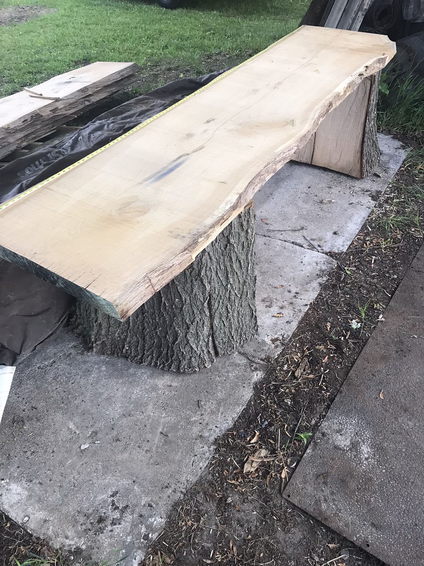 Live Edge Bar Unit