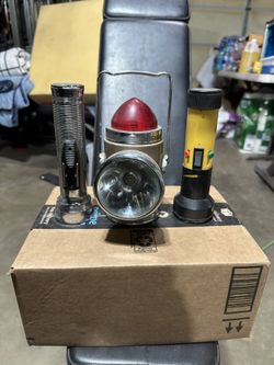 Vintage flashlights