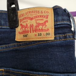Levi's 506 Jeans Size 33x30