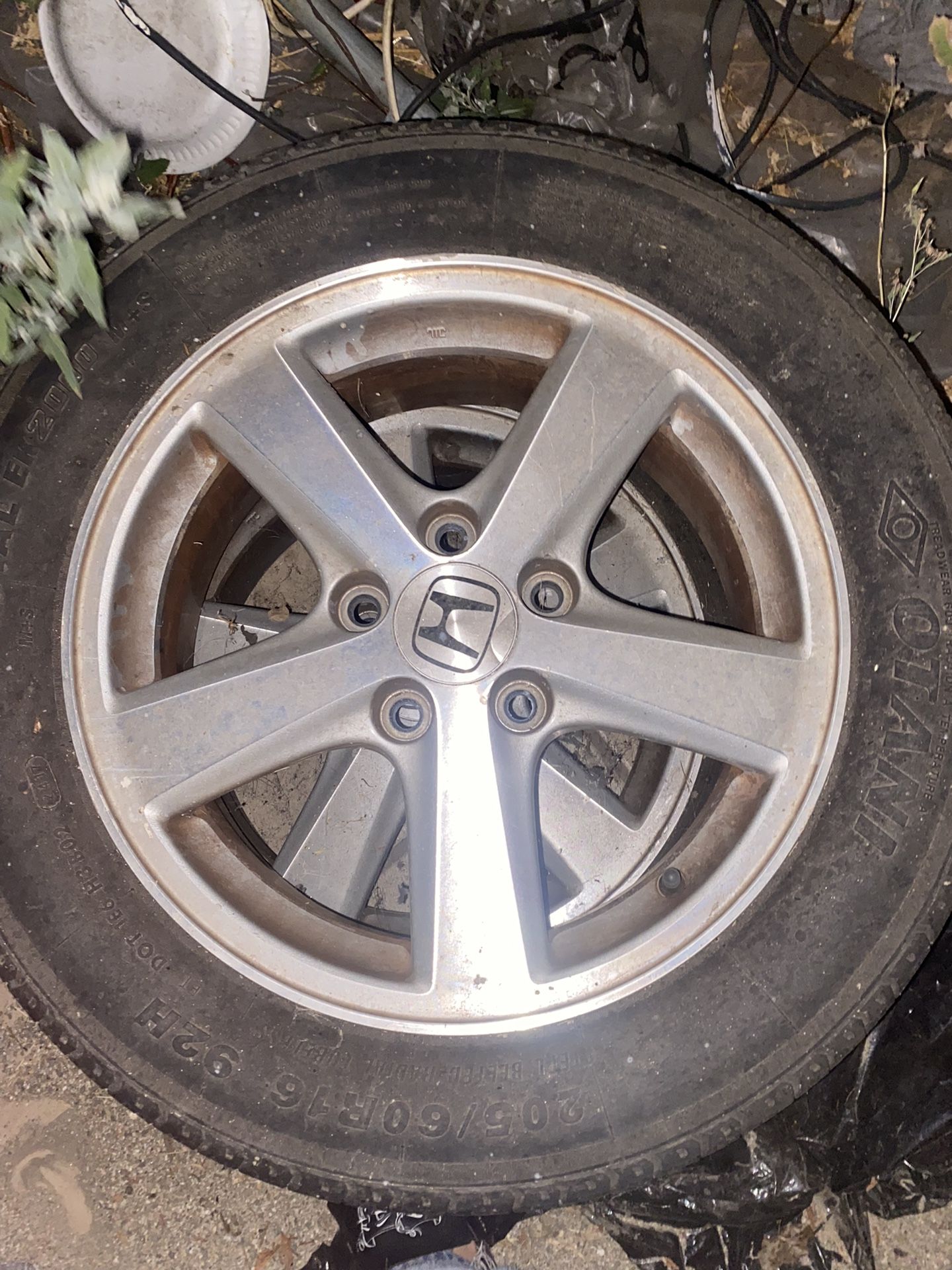2004 Stock Honda Accord Rims