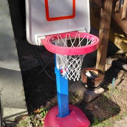 Kid Child Small Basketball Plastic Net Game