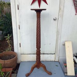 Vintage To Antique Tall Plant Stand