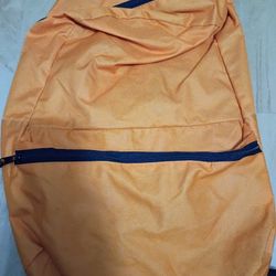 Orange Backpack 