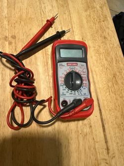 Craftsman Digital Multimeter with Test Leads