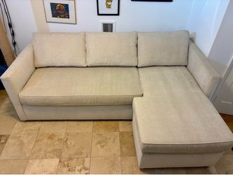West Elm Harris Reversible Sectional (86”) – Like New