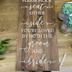 Wedding Sign