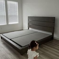 King Bed Frame And Mattress 