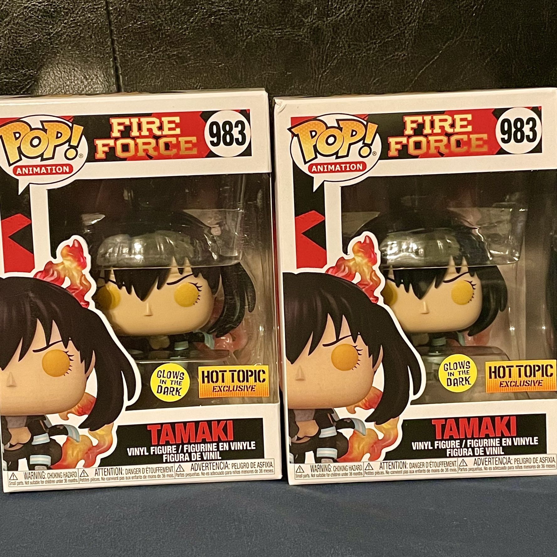 Funko Fire Force Pop! Animation Tamaki Glow-In-The-Dark Vinyl Figure Hot  Topic Exclusive