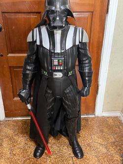 Star Wars Darth Vader Large Figure 45” with Lightsaber