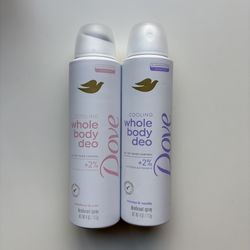 Dove Whole Body Deodorant Spray 