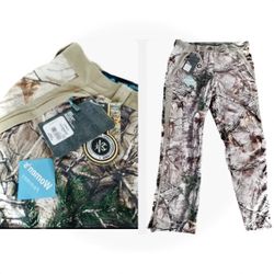 Cabela's | M | OutfitHER Rain Suede Pants 4MOST DRY-Plus Zonz Woodlands MSRP$150