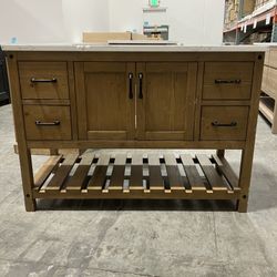 Damaged / Blemished bathroom  vanity available for sale, price around 70 to $390