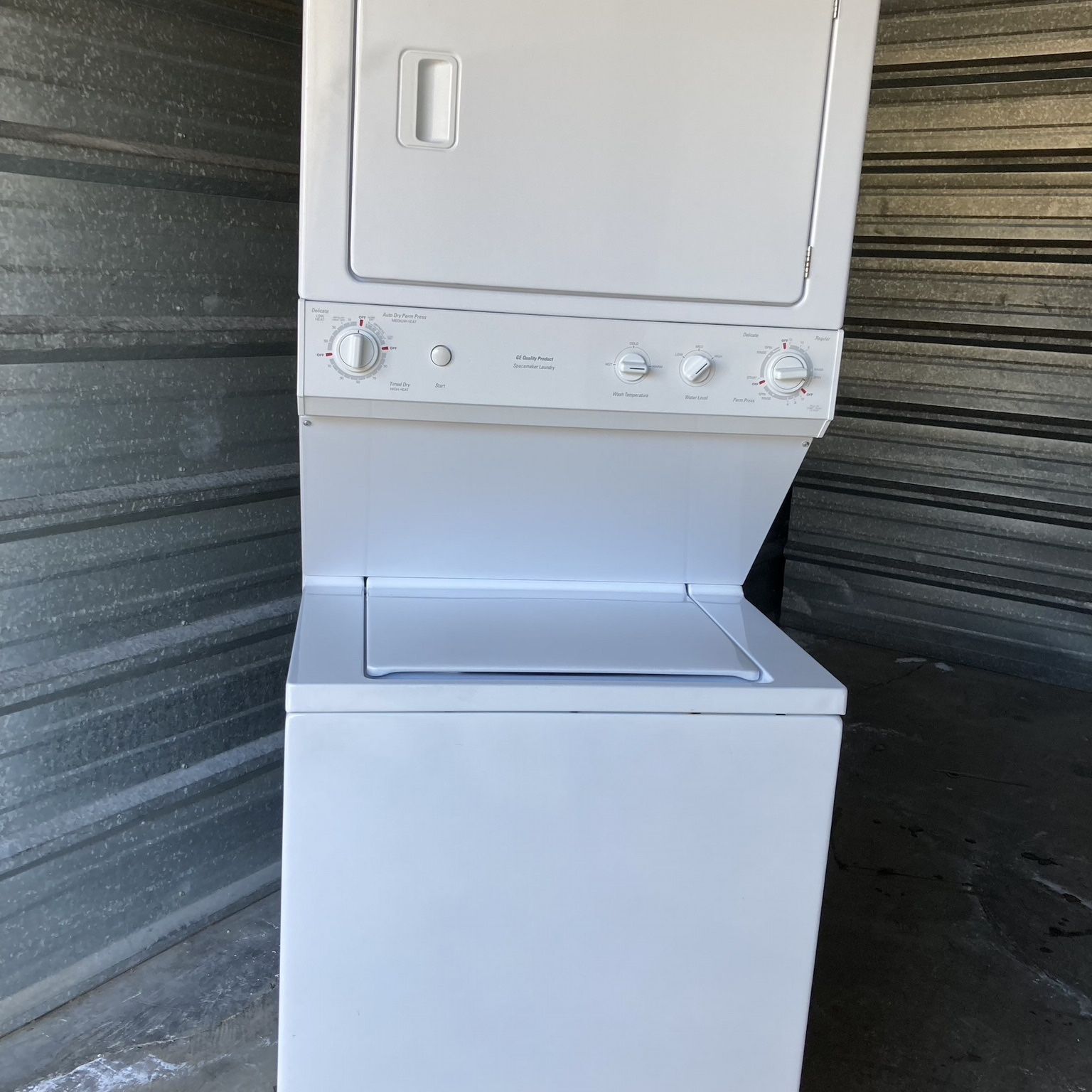 ge stackable washer dryer model wsm2700dawww