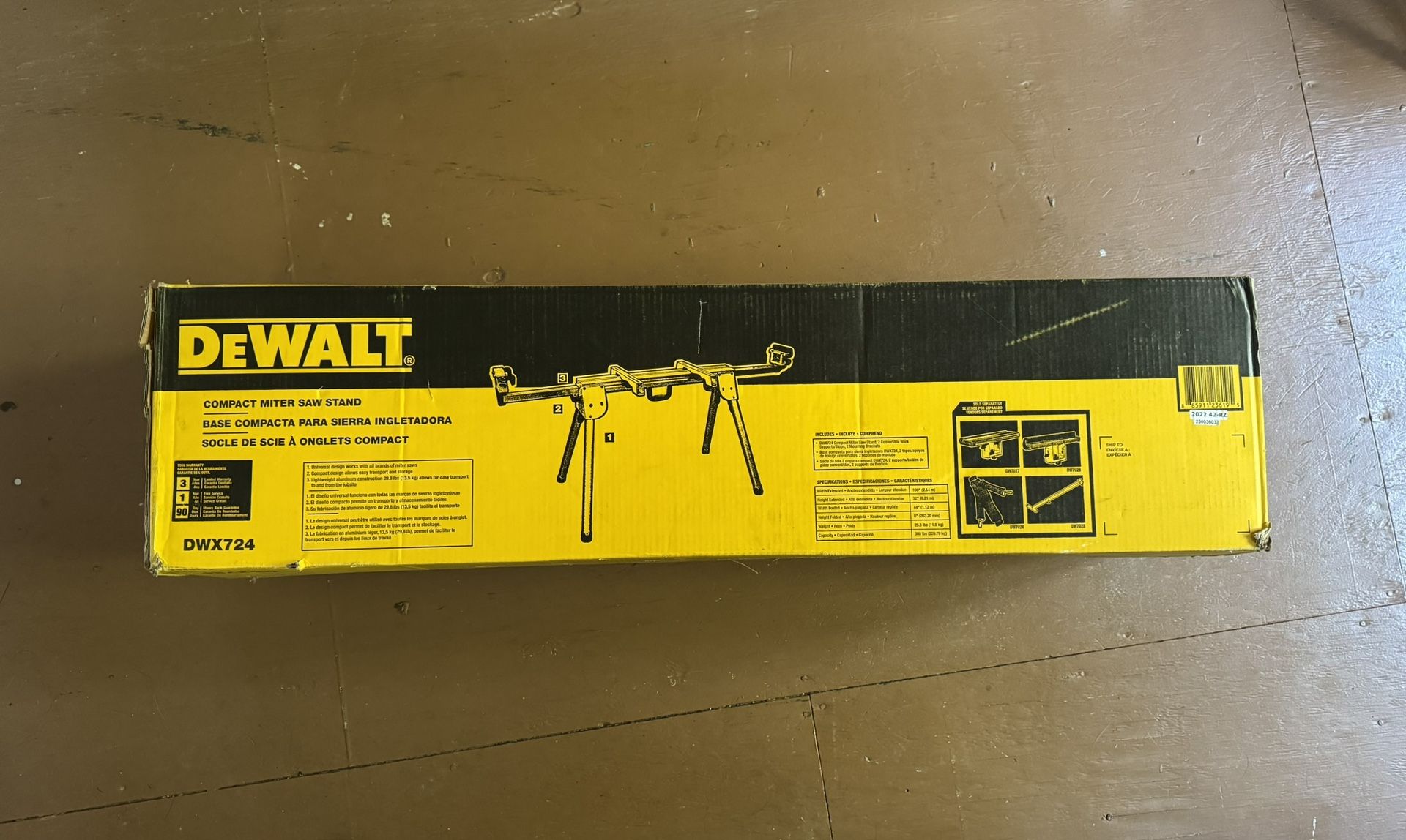 DWX724 DeWalt Mitre Saw / Chop Saw Stand (Sealed In Box) Brand New  $150
