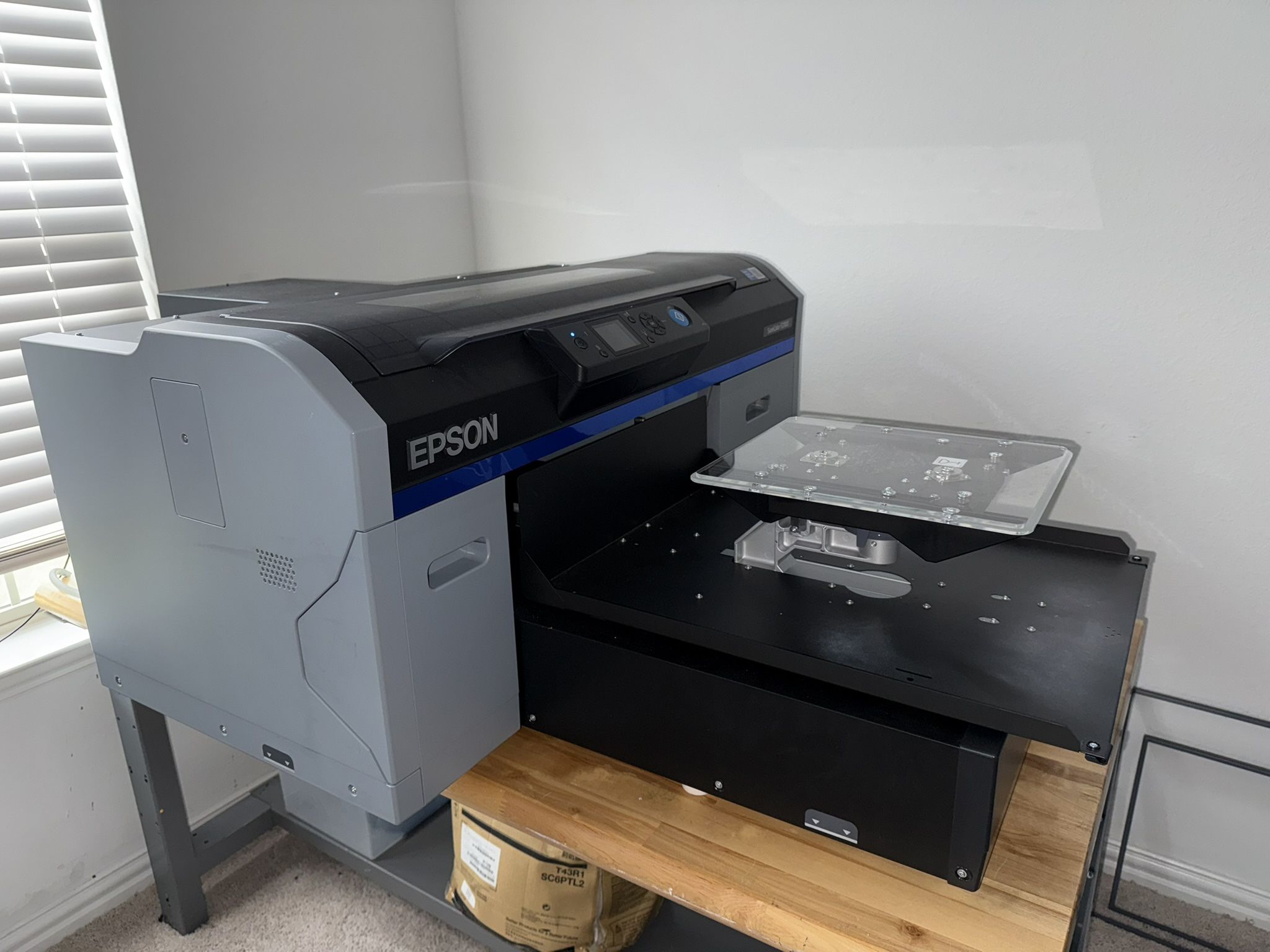 Epson Surecolor F2100 DTG/DTF Printer With platins, Inks, Pretreat BRAND New $5,500 OBO