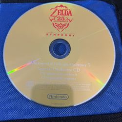 The Legend of Zelda: 25th Anniversary Symphony CD