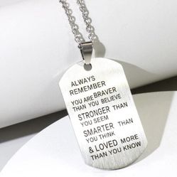 Always Remember Pendant 