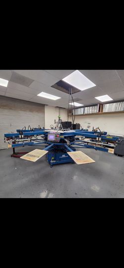 Screen Printing Press | M&R Diamondback XL 8/10