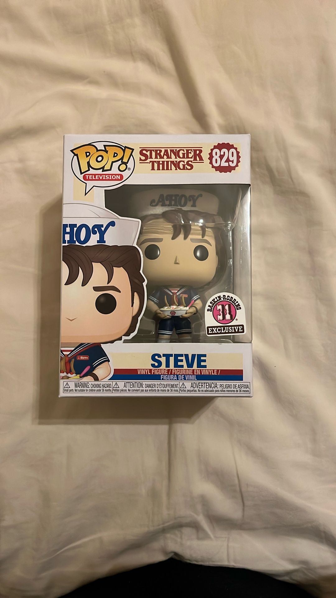 Stranger Things Funko Pop #829 – Steve (Baskin-Robbins Exclusive)