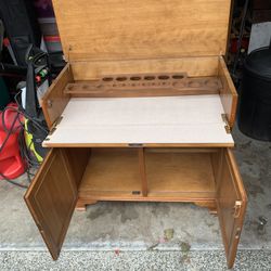 Free Wooden Bar Cabinet