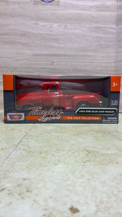 Motor Max 1955 GMC Blue Chip Pickup Die-Cast 1:24