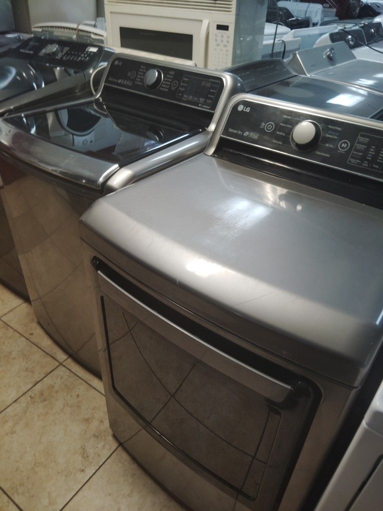 L.G. WASHER AND DRYER EVERYTHING GOOD