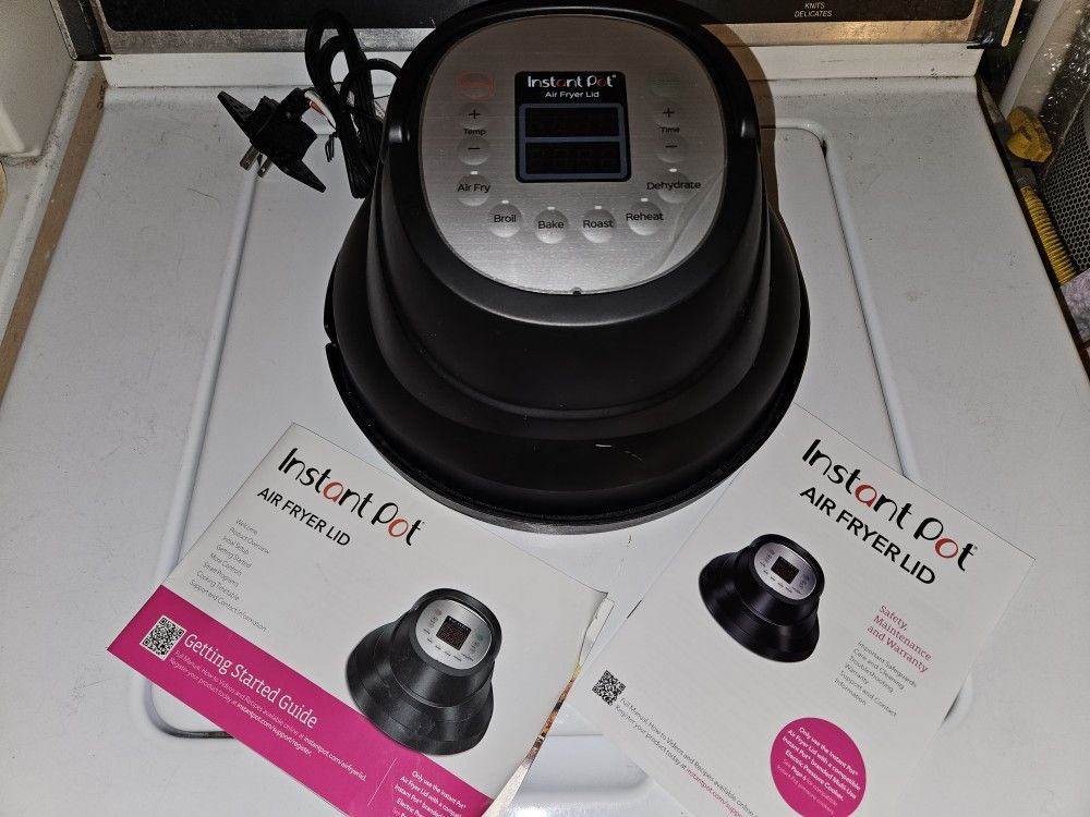 Instant Pot Air Fryer Lid, $50. STILL AVAILABLE.