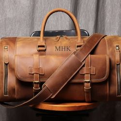 Leather Travel Bag