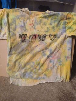 Upcycled tdyed Kirkland shirt size large