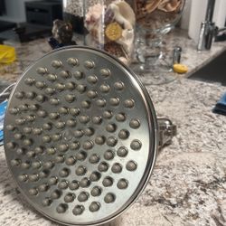 SHOWER LARGE ROUND 9” NICKLE COLOR