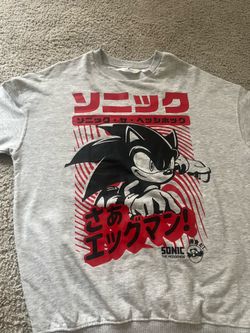 Sonic kids size M sweater