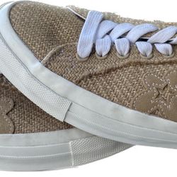 Converse Golf Le Fleur Ox One Star Burlap 2018 Size 13 Sneaker 163169C Tyler