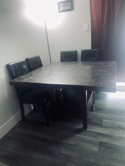 Table With Chairs