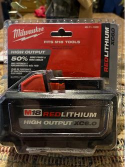 Milwaukee M18 XC 6.0 HIGH OUTPUT battery “NEW”