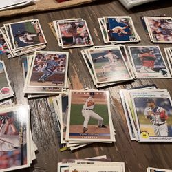 Random Baseball Cards From 1989 To 2021