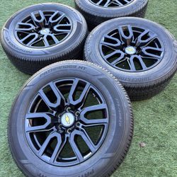 Chevy Silverado Wheels Rims Like New Rims And tires Chevy Tahoe Yukon 