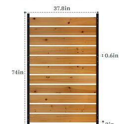 Privacy Fence Screen Outdoor Freestanding Privacy Fence Panel Decorative Patio Privacy Screen Air Conditioner Fence Outdoor Privacy Panels for Deck Po