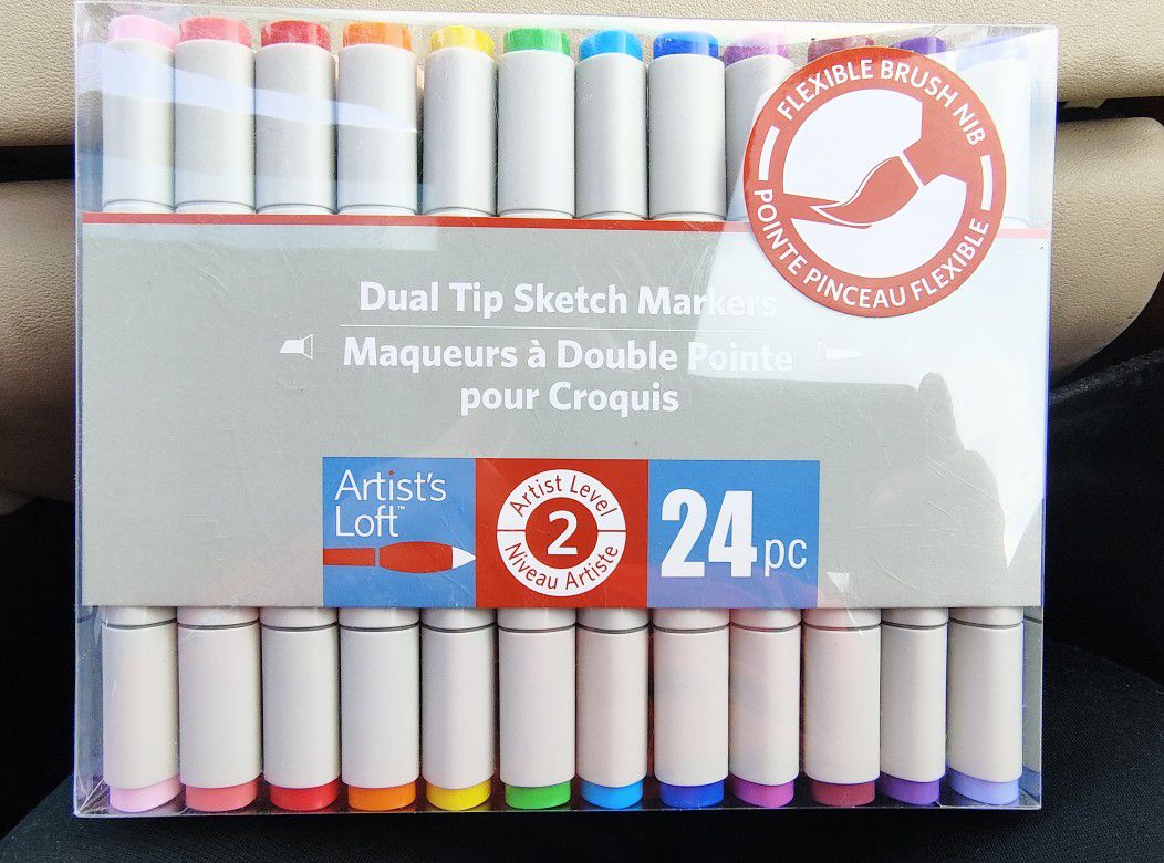 Dual Tip Sketch Markers