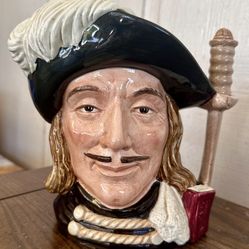 Royal Doulton “Aramis” Character Jug – D6441 – 1955 Large Toby Mug – The Three Musketeers