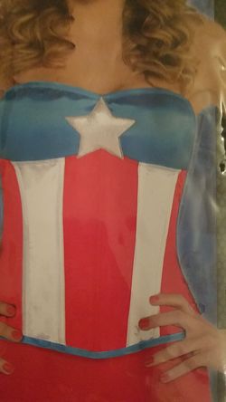 Captain America corset